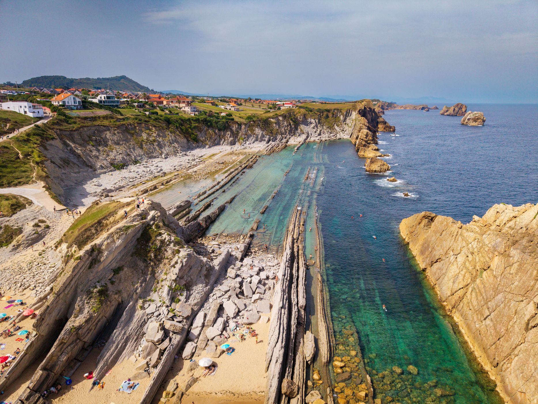 Cantabria, Playa La Arnia, Spain