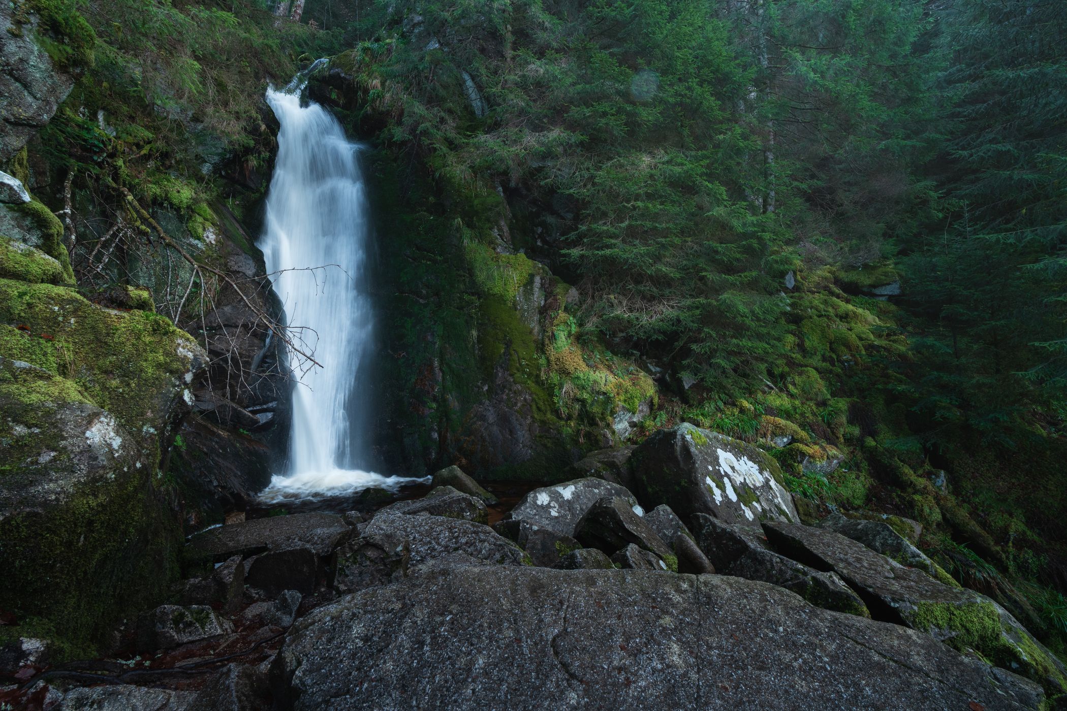 Cascade du Rudlin (Waterfall), France