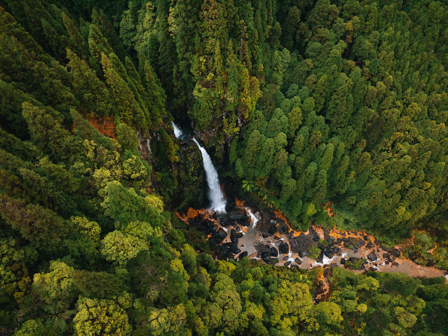 Cascata das Lombadas [Drone], Portugal