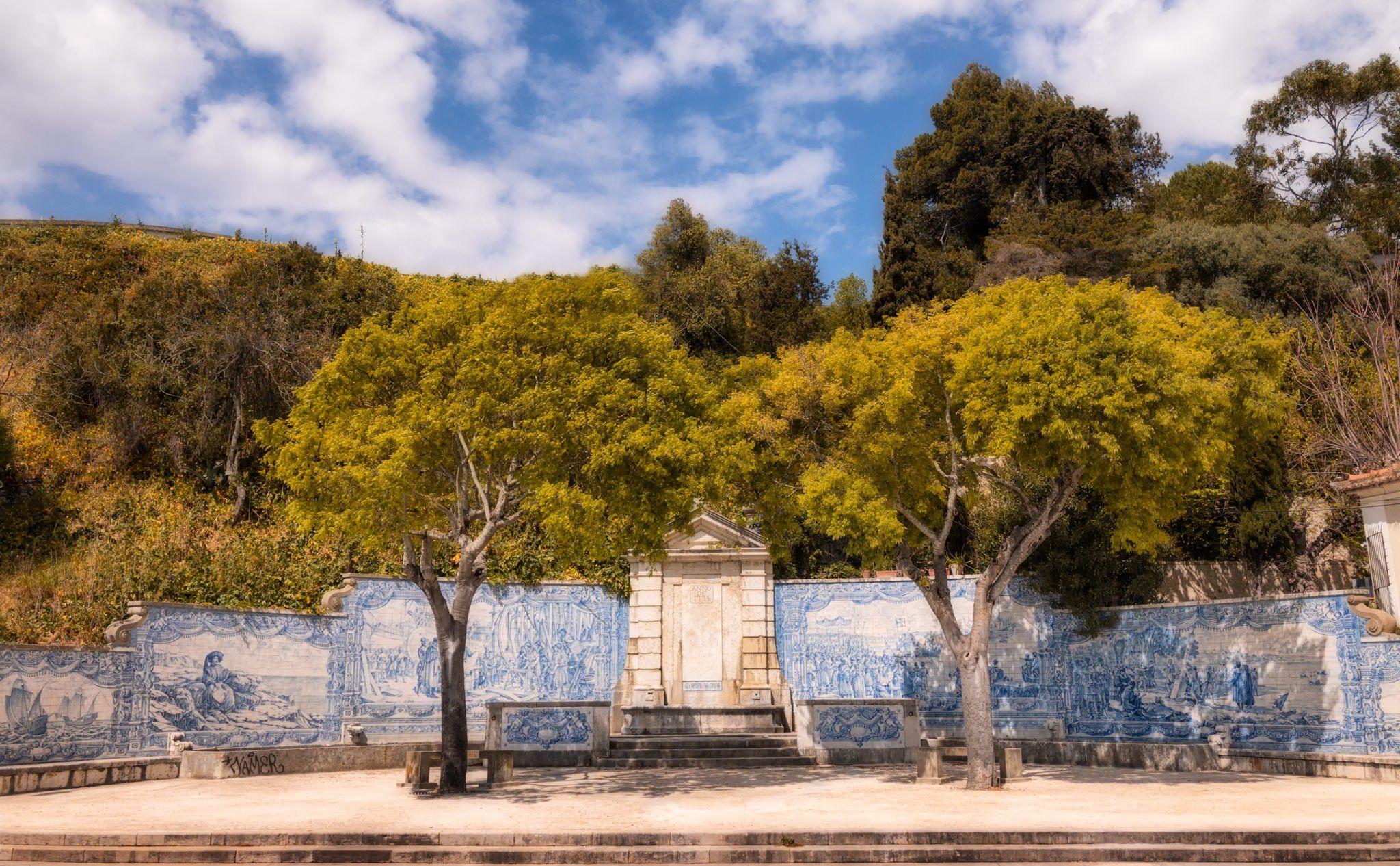 Chafariz de Paço de Arcos Fountain, Portugal