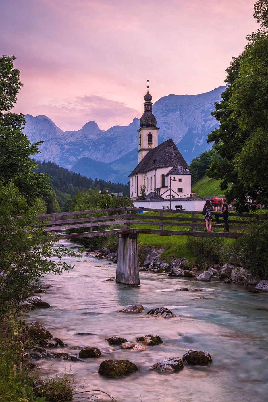 Church St. Sebastian, Ramsau, Berchtesgaden, Germany