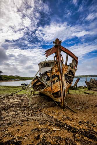 Cimetière de bateaux de Rostellec