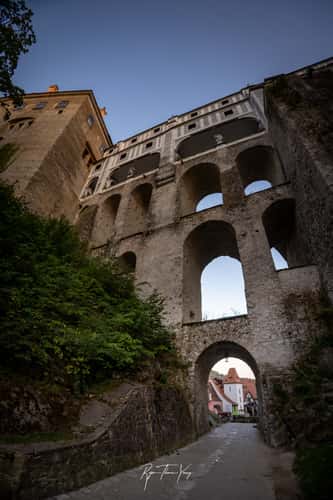 Cloak bridge Cesky Krumlov