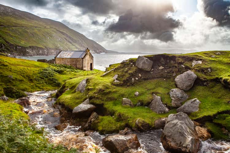 Colm‘s Hut at Keem Beach