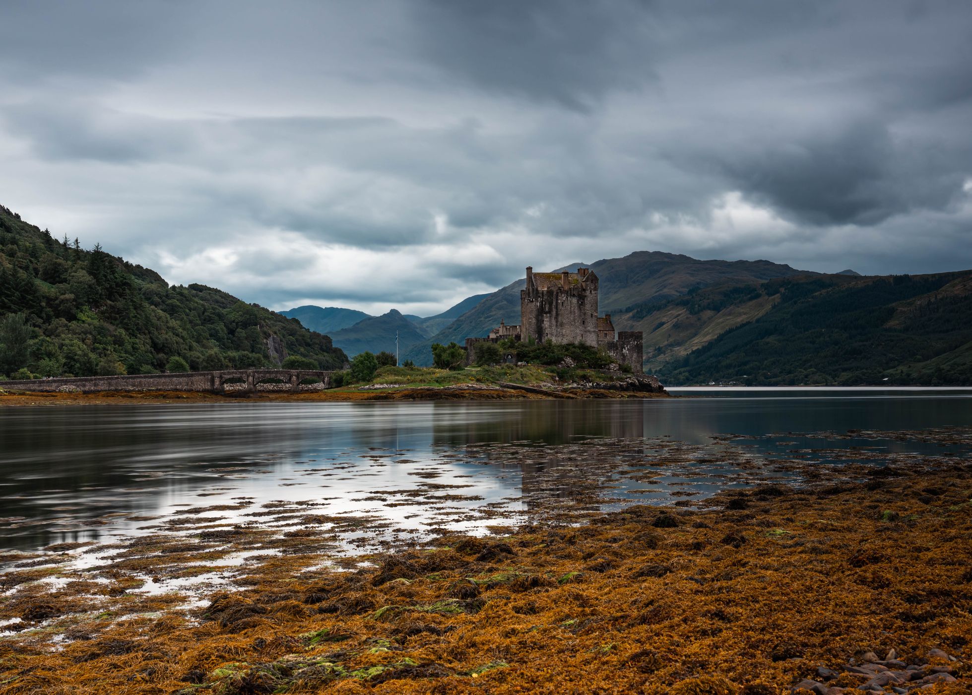 Entrance of Eilean Donan Castle, Scotland, United Kingdom