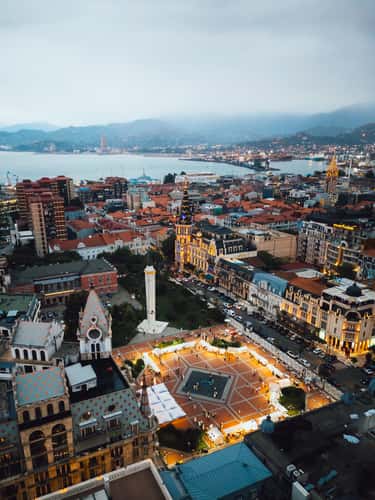 Europe Square, Batumi, Georgia