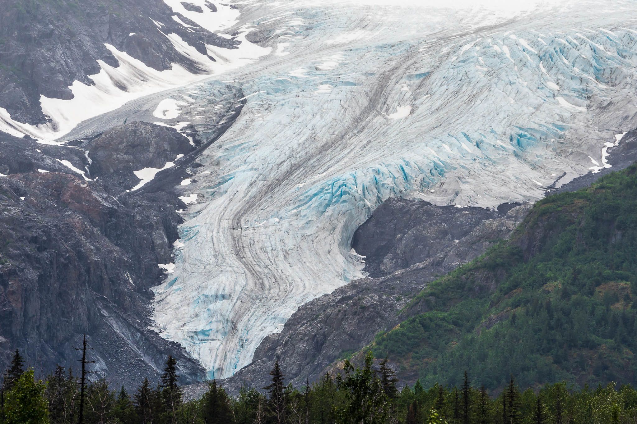 Exit Glacier Viewpoint, USA