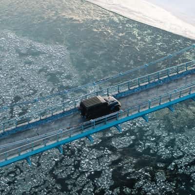 Fjöllum Bridge, Iceland, Iceland