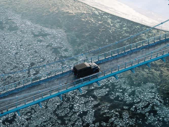 Fjöllum Bridge, Iceland
