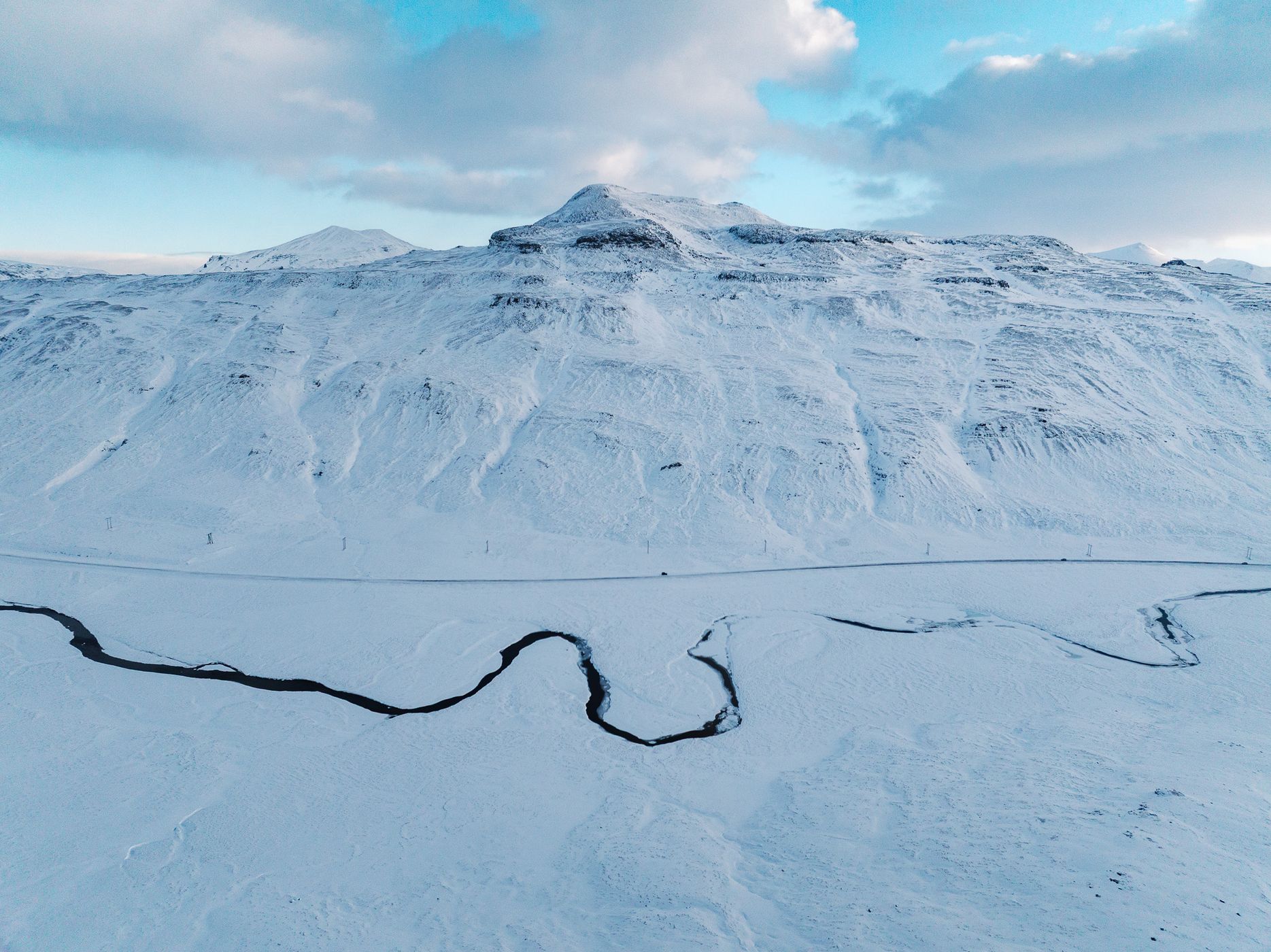 Frozen River, Iceland, Iceland