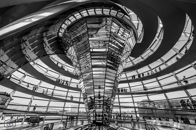 German Bundestag from the inside, Berlin