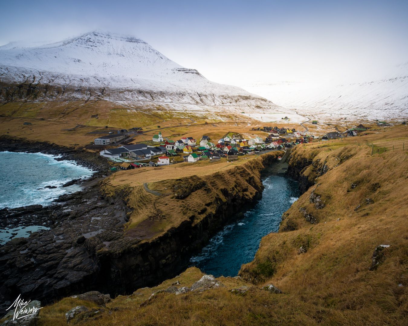 Gjogv, Faroe Island, Faroe Islands