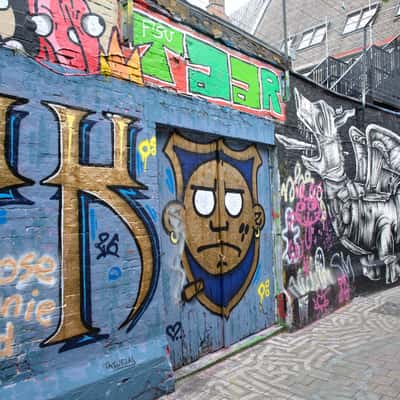 Graffiti-Straat, Belgium