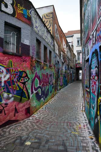 Graffitti alley