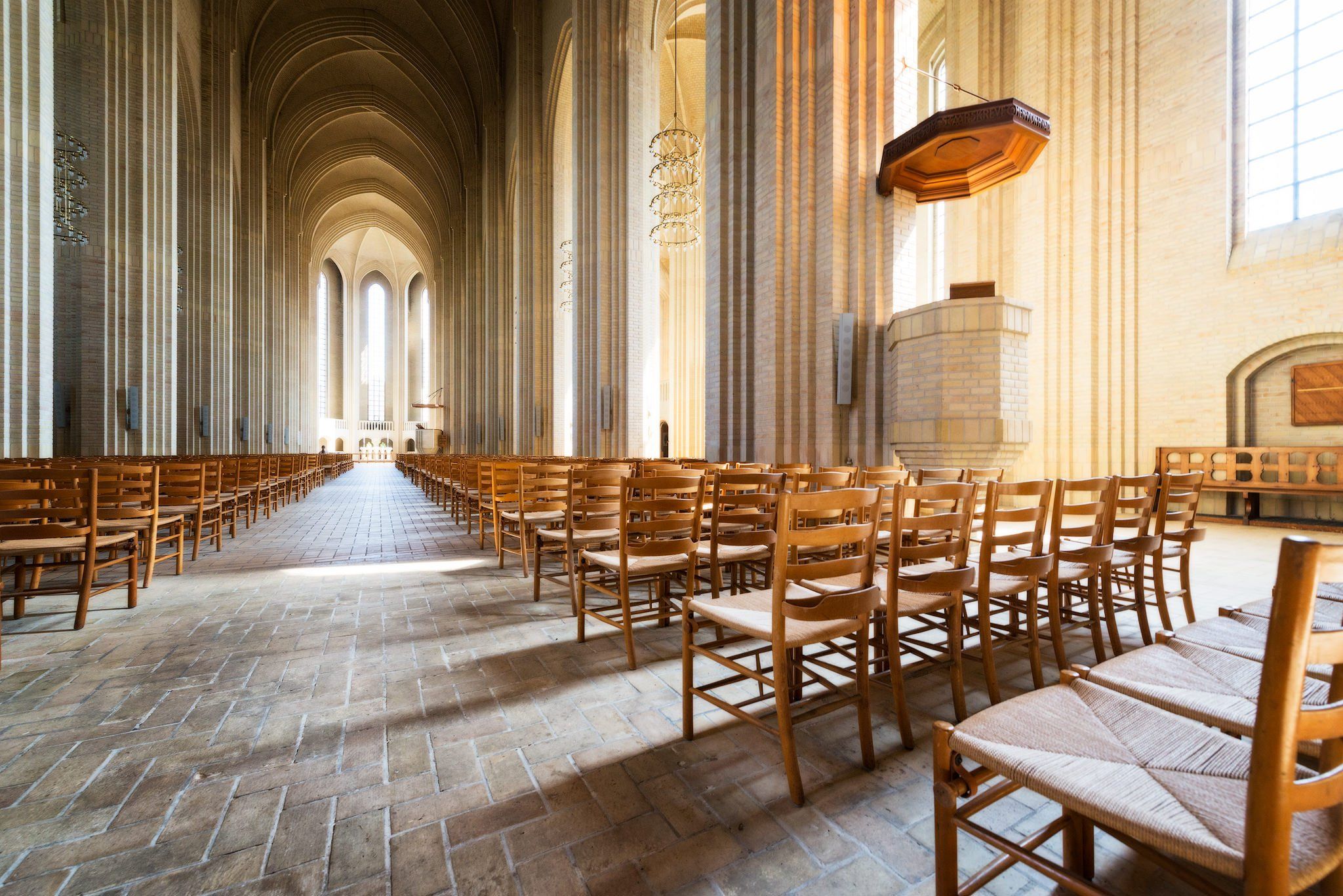 Grundtvigs Church, Copenhagen, Denmark