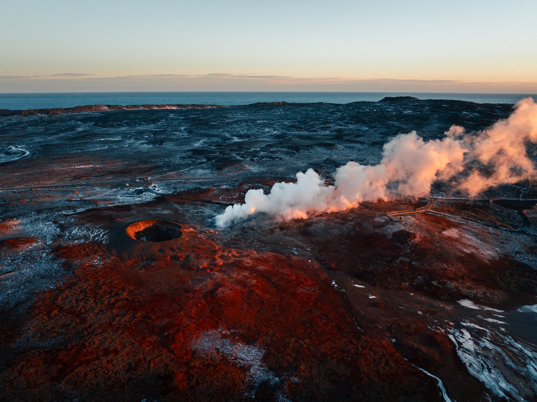 Gunnuhver hot spring, Iceland