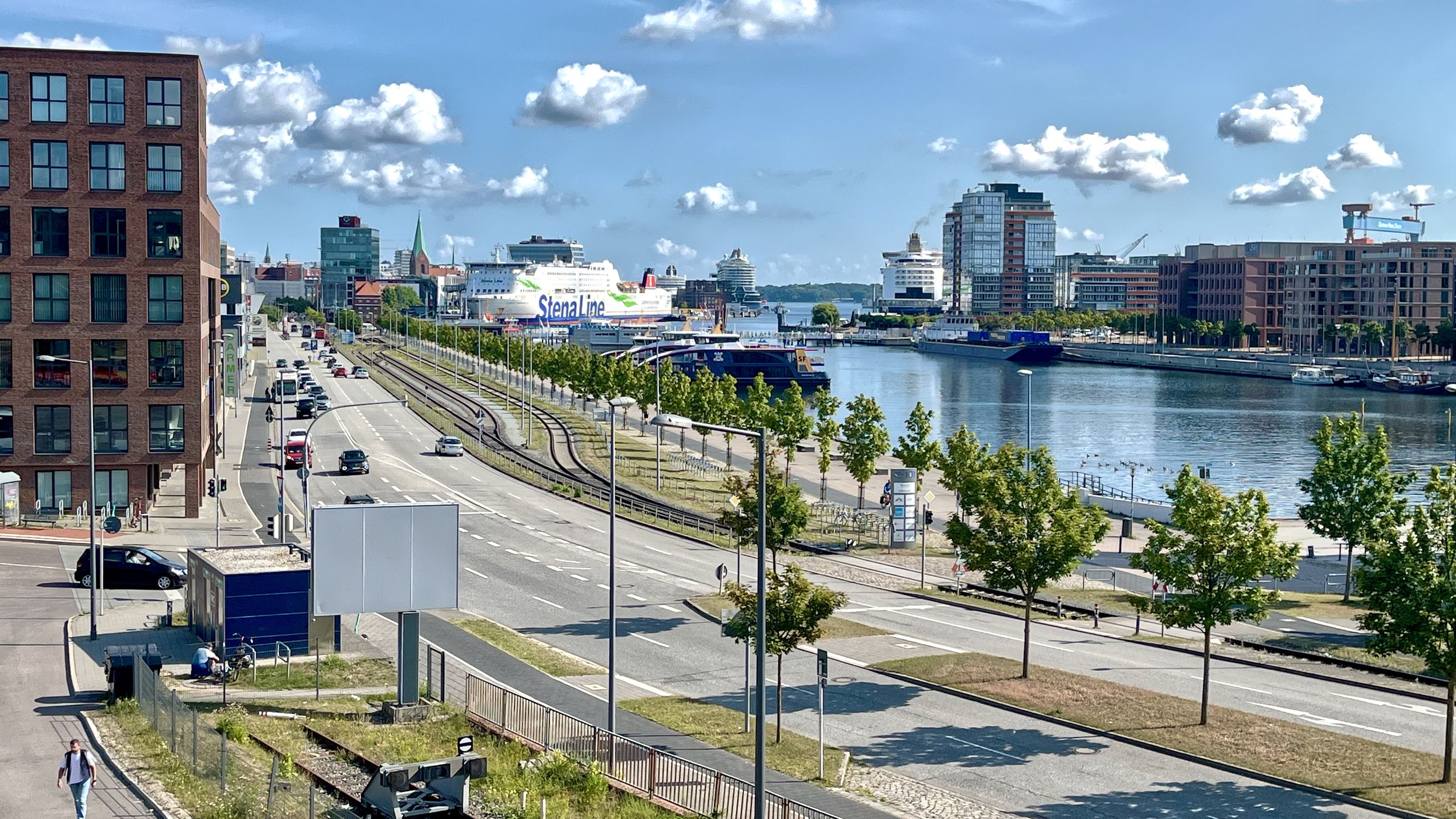 Harbor of Kiel, Germany