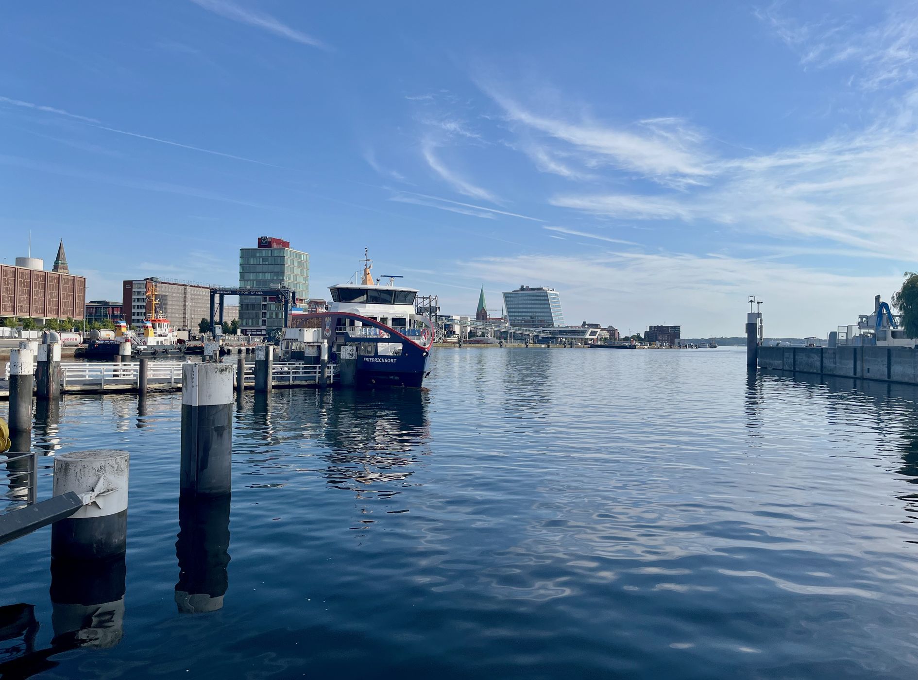 Harbor of Kiel, Germany