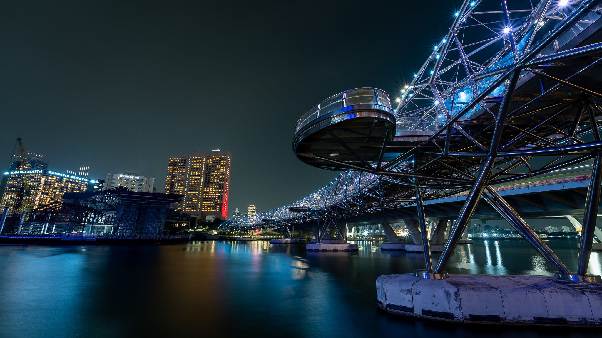 Helix Bridge, Singapore