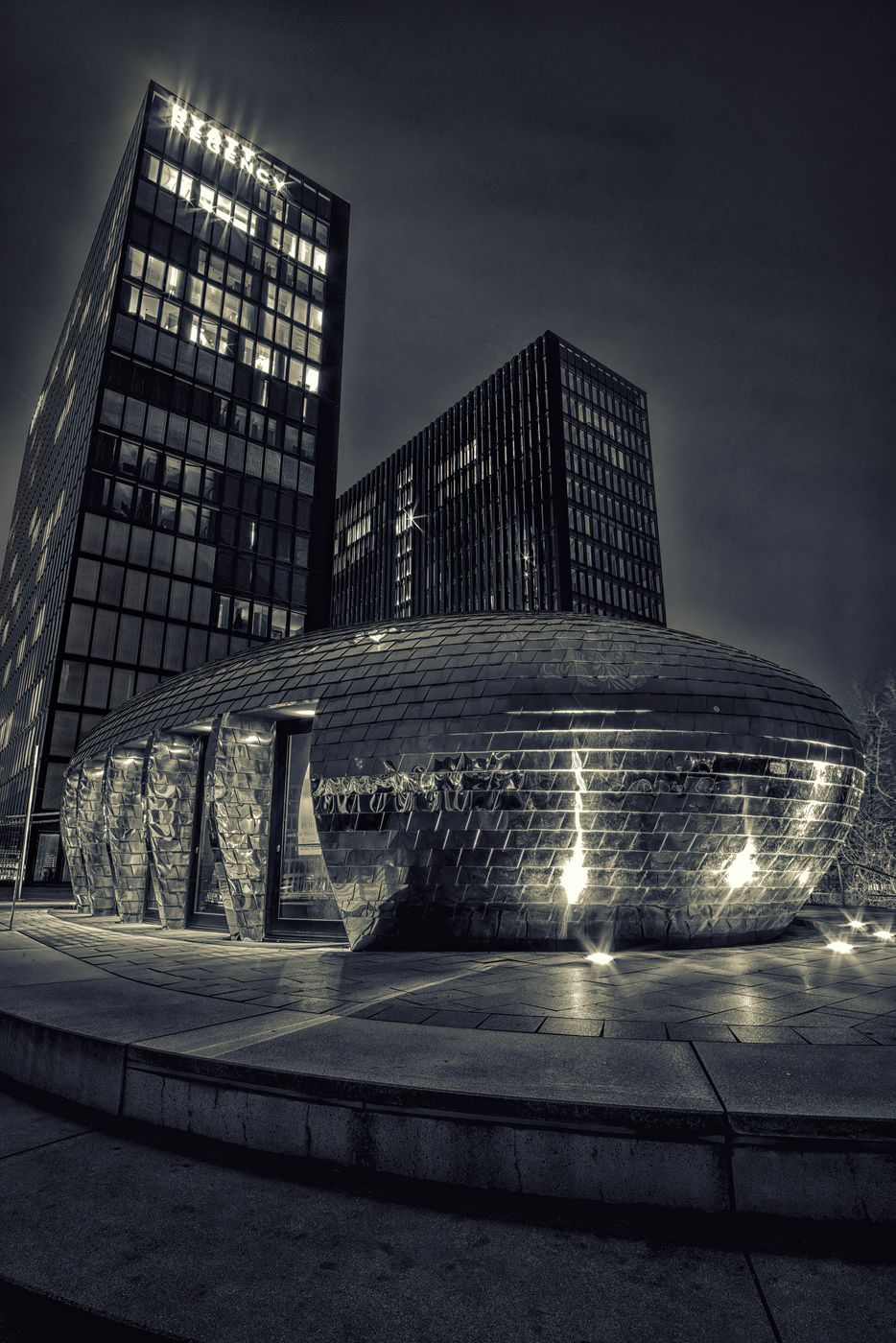 Hyatt Hotel, Media Harbour, Düsseldorf, Germany