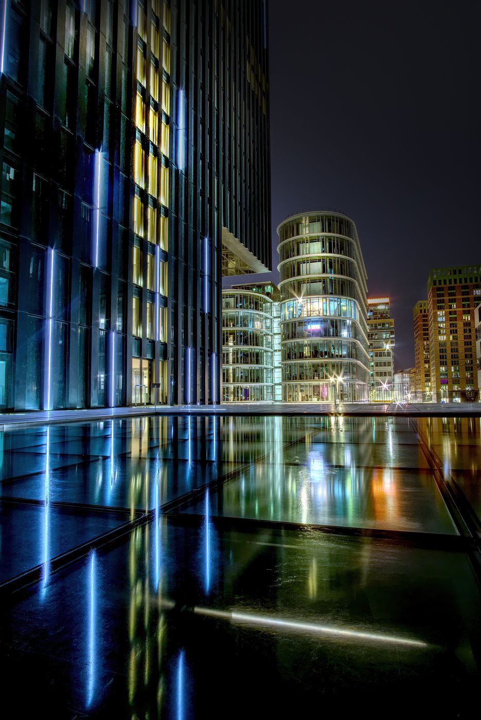 Hyatt Hotel, Media Harbour, Düsseldorf, Germany