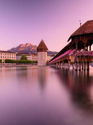 Kapellbridge Lucerne (east view)