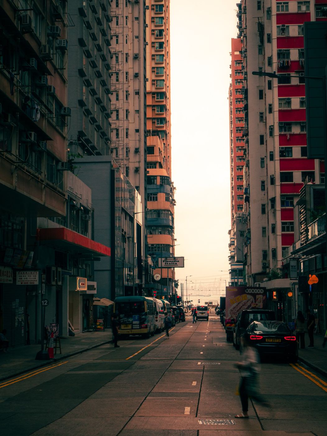 Kennedy Town Tram View, Hong Kong