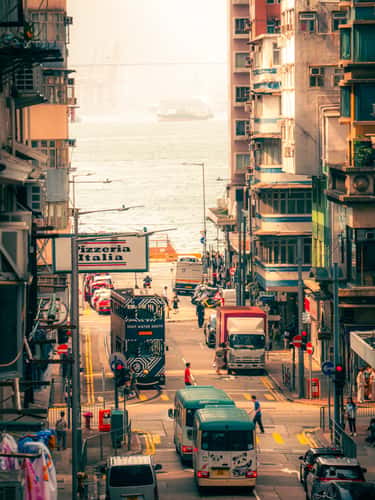 Kennedy Town Tram View