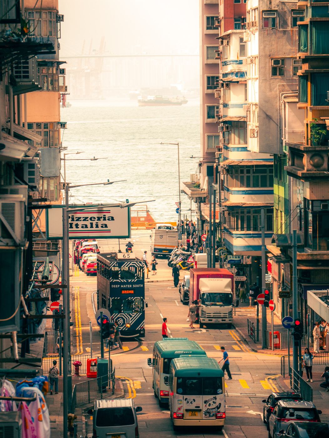 Kennedy Town Tram View, Hong Kong