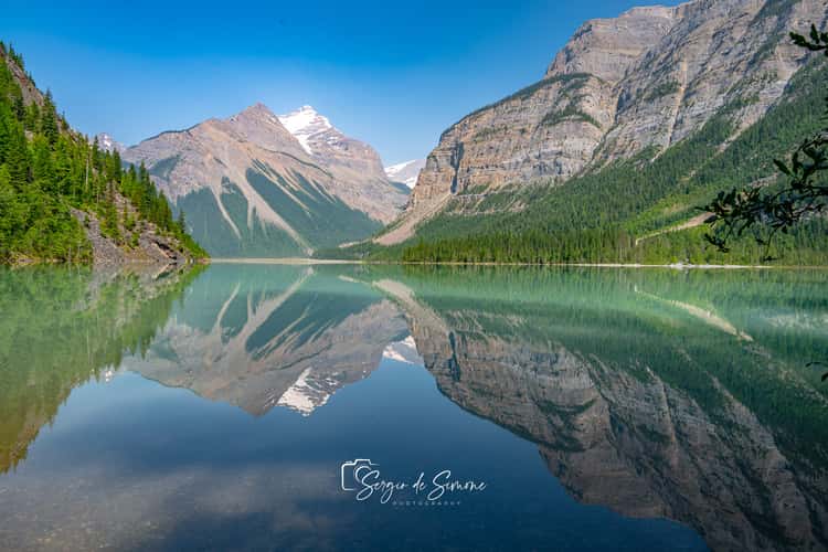 Kinney Lake at Mount Robson Provincial Park
