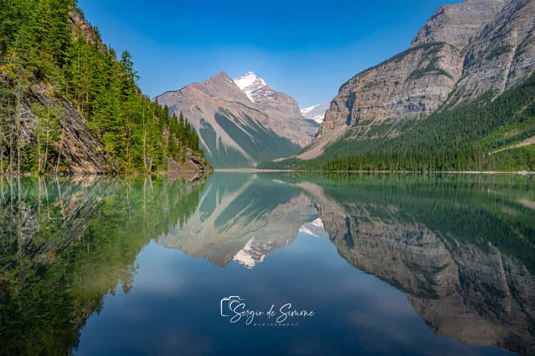 Kinney Lake at Mount Robson Provincial Park