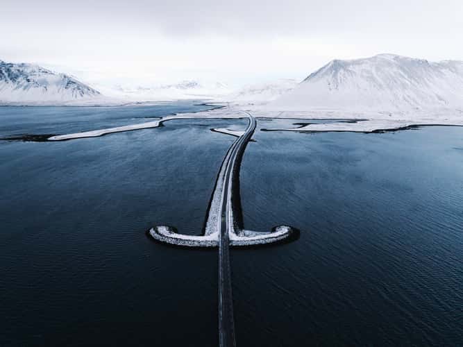 Kolgrafarfjörður Bridge, Iceland