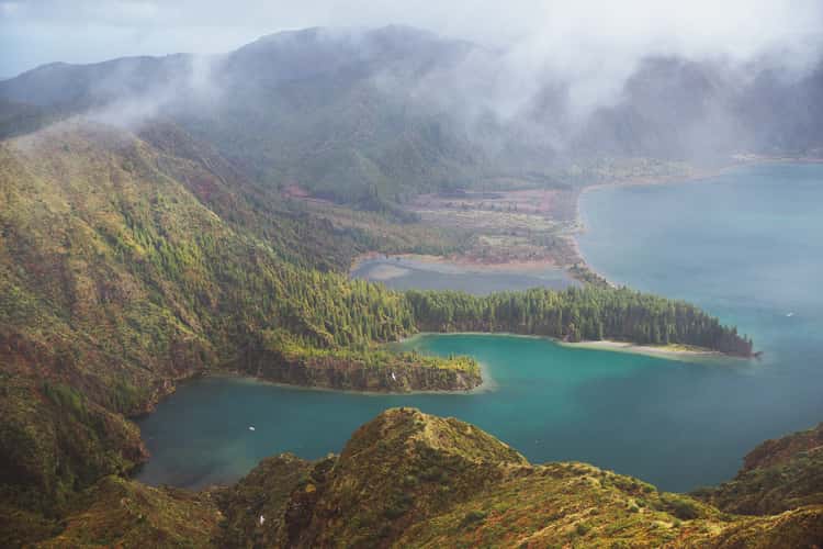 lagoa do fogo, Azores islands