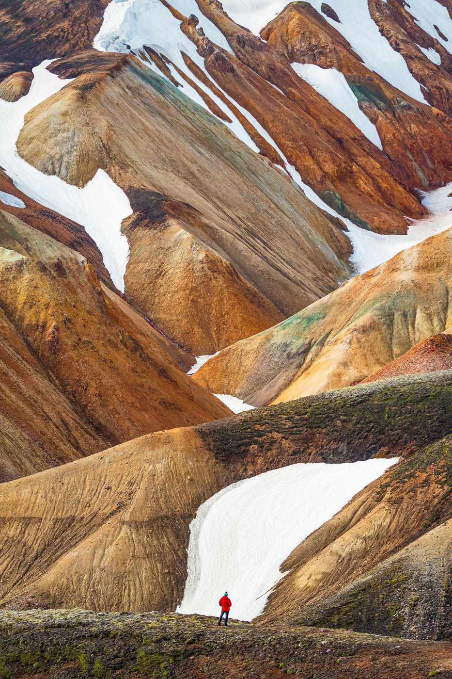 Landmannalaugar Colorfull hills, Iceland