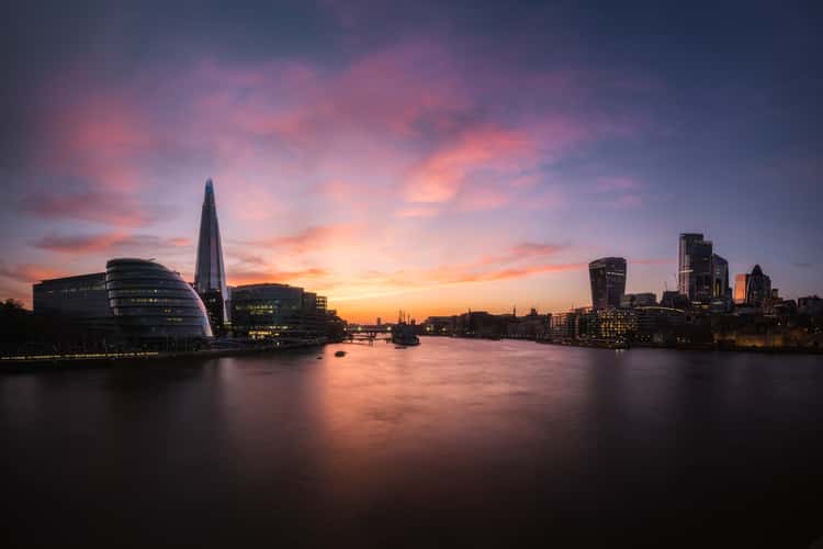 London Skyline from Tower Bridge