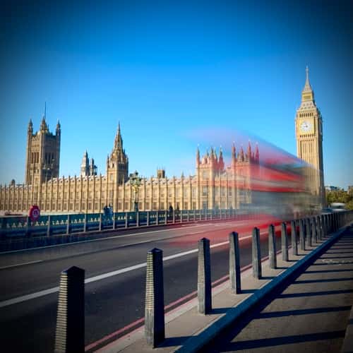 Big Ben from Westminster Bridge, London