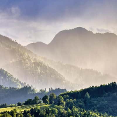 Lonely farmhouse, Austria