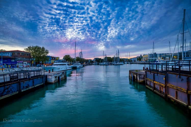 Looking into the Harbour, La Rochelle