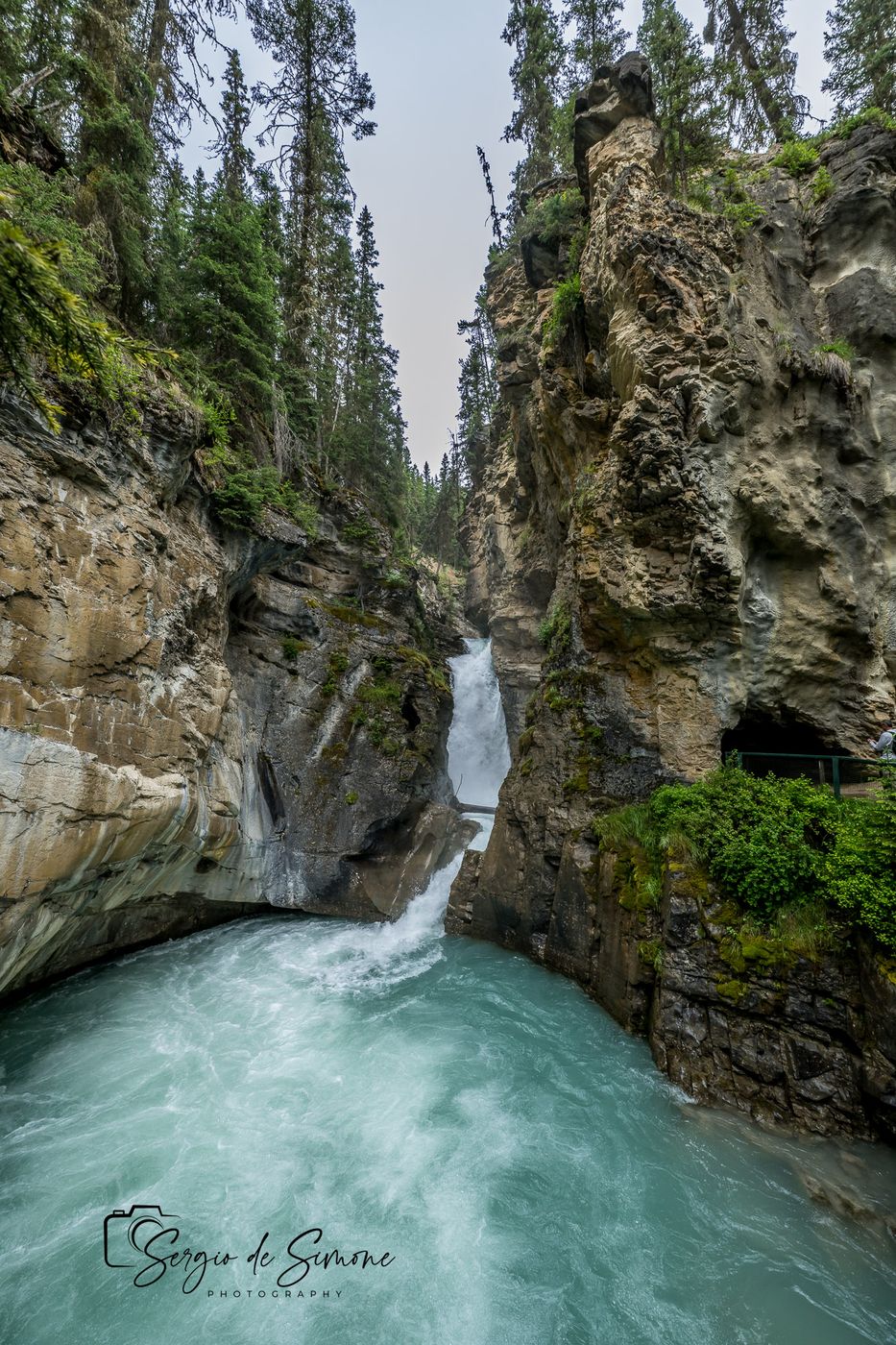 Lower Falls,  Johnston Canyon Trail, Canada