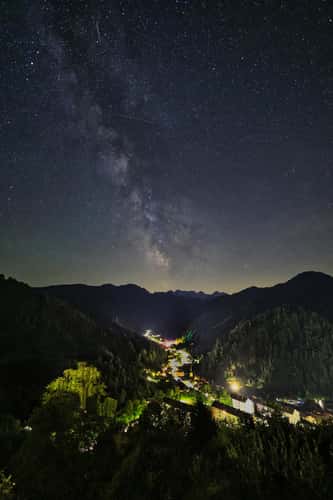 Milky Way over Bad Eisenkappel