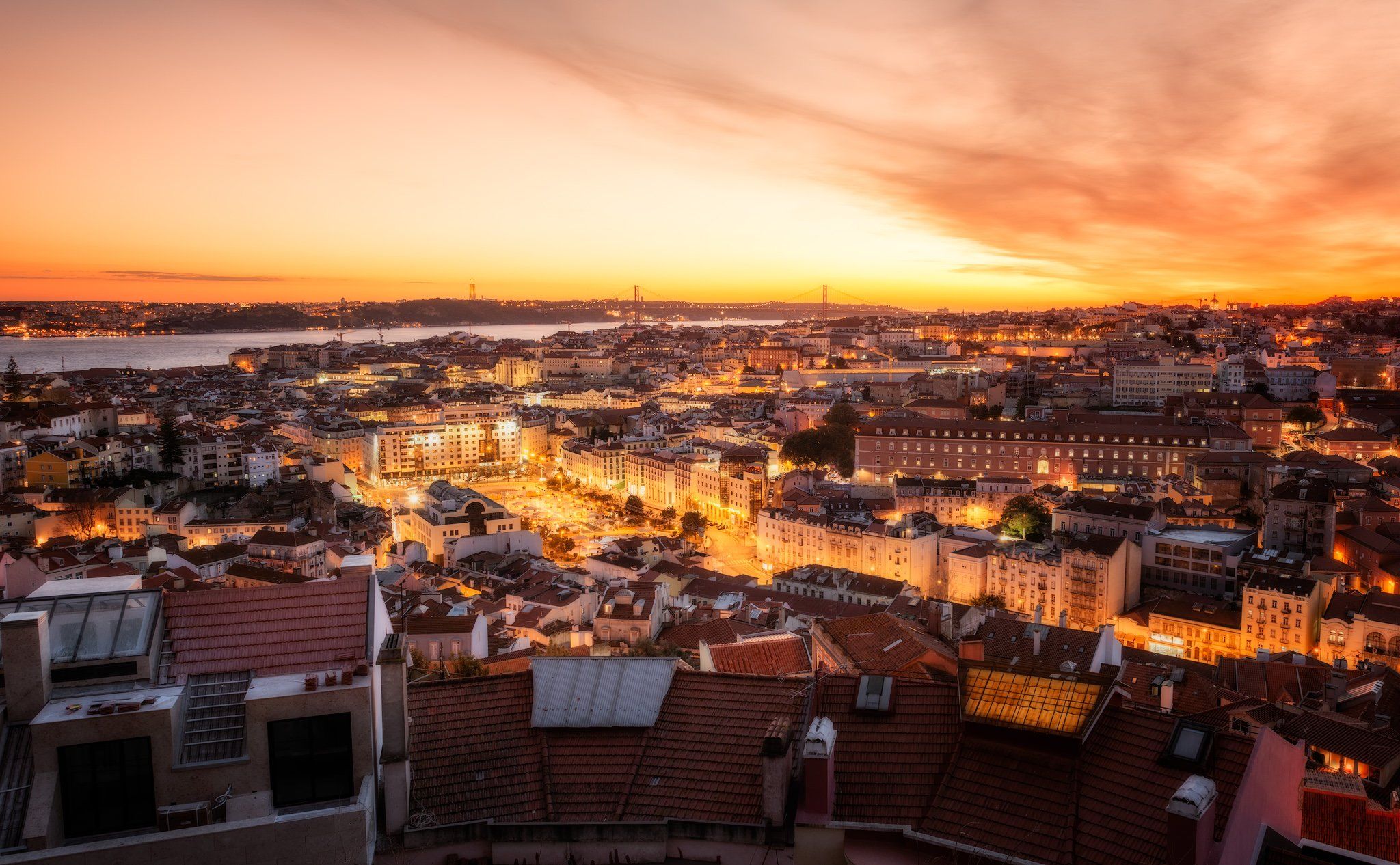 Miradouro da Nossa Senhora do Monte, Lisbon, Portugal
