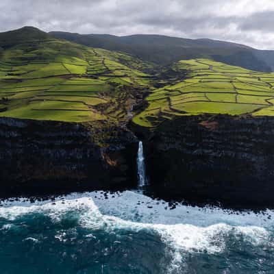 Moinho river, Flores, Azores Islands, Portugal
