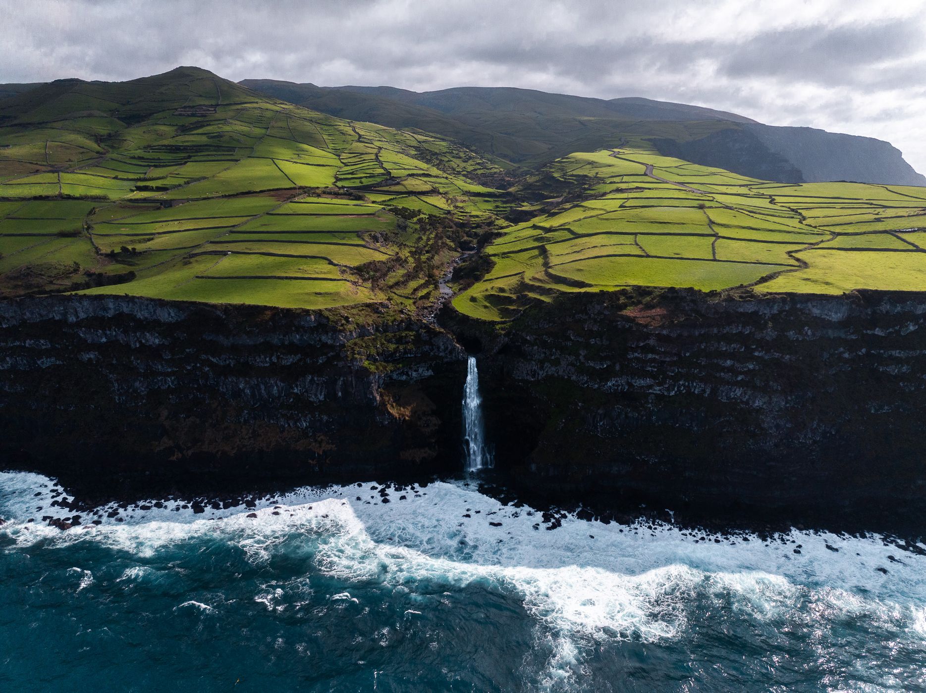Moinho river, Flores, Azores Islands, Portugal