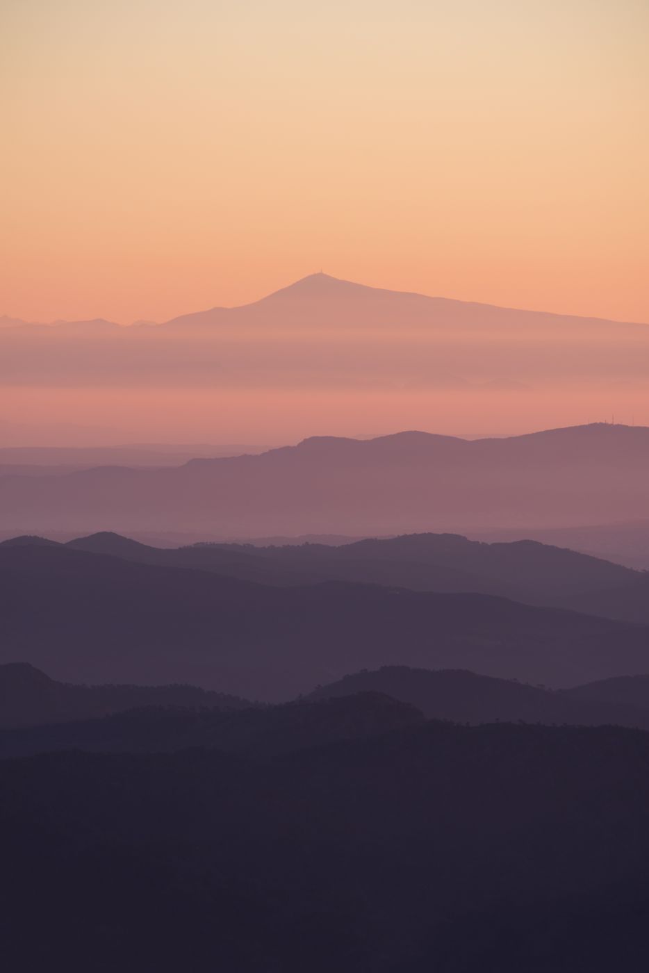 Mont Aigoual observatory viewpoint, France