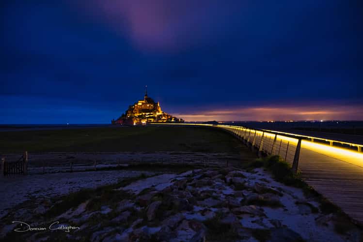 Mont Saint-Michel (Infrared)