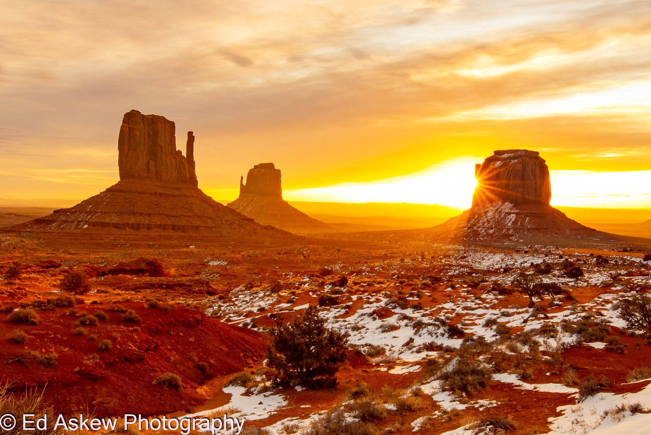 Monument Valley at sunrise, USA