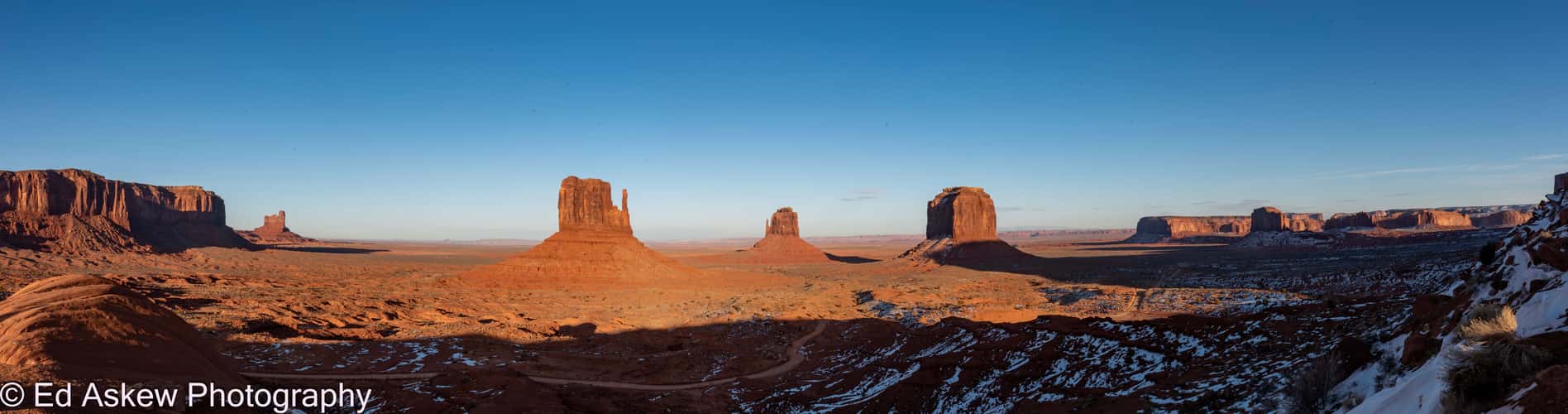 Monument Valley at sunrise