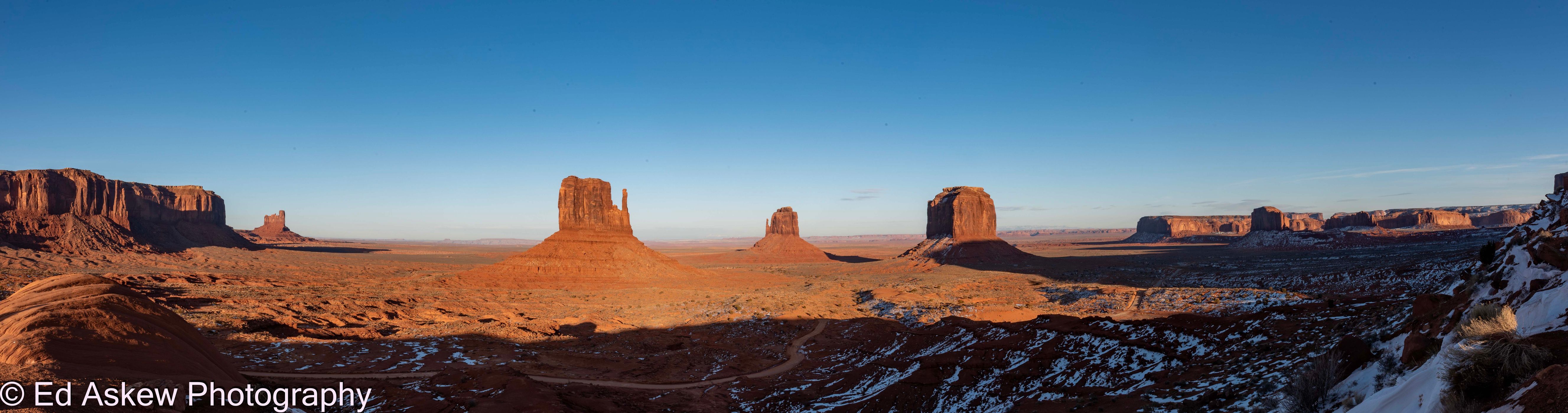 Monument Valley at sunrise, USA