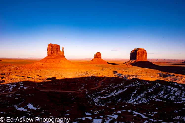 Monument Valley at sunrise