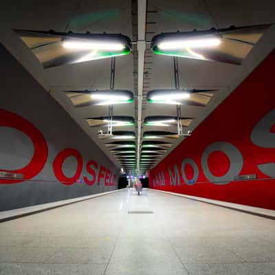 Moosfeld U Bahn, Munich, Germany